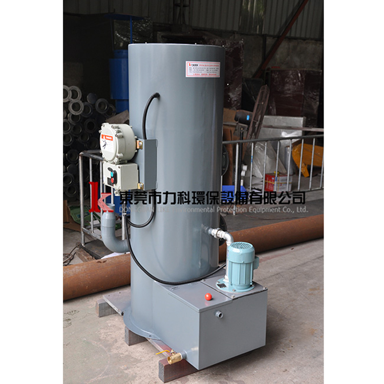 Wet exhaust dust collector